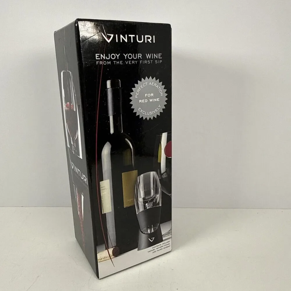 VINTURI Essential Wine Aerator for Red Wine Hand Held